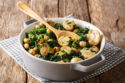 FRIARIELLI, CECI E CHAMPIGNON